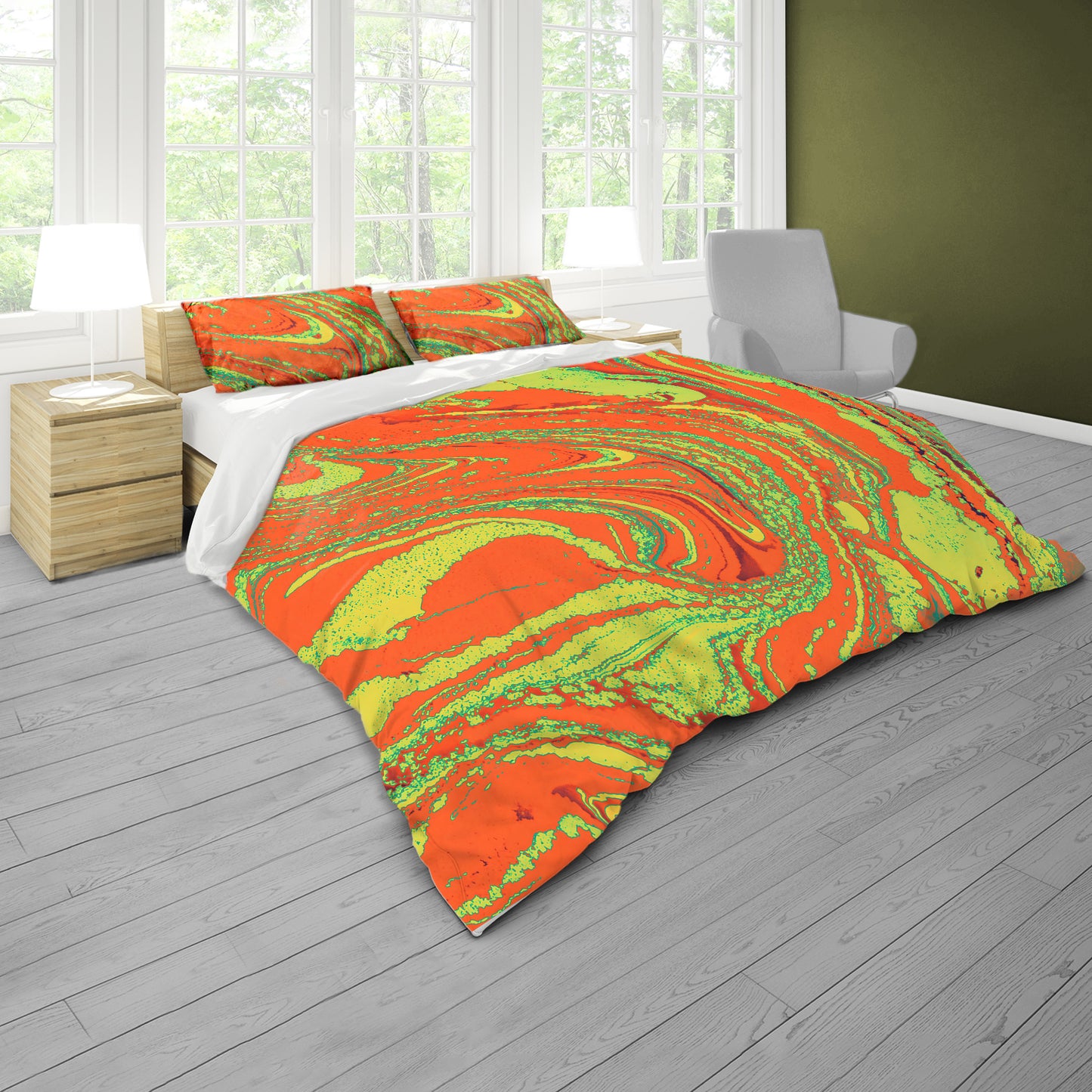 Dissolving Reality Duvet Cover Set