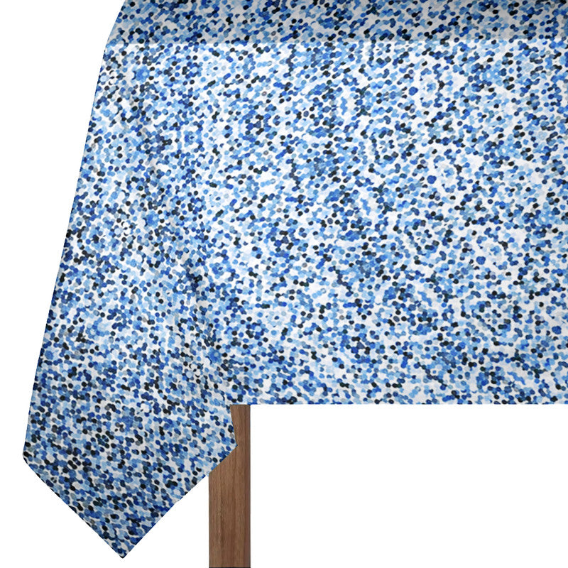 Divine Symmetry Blue Rectangle Tablecloth