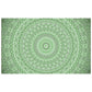 Divine Symmetry Green Rectangle Tablecloth