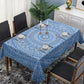Divine Symmetry Blue Rectangle Tablecloth