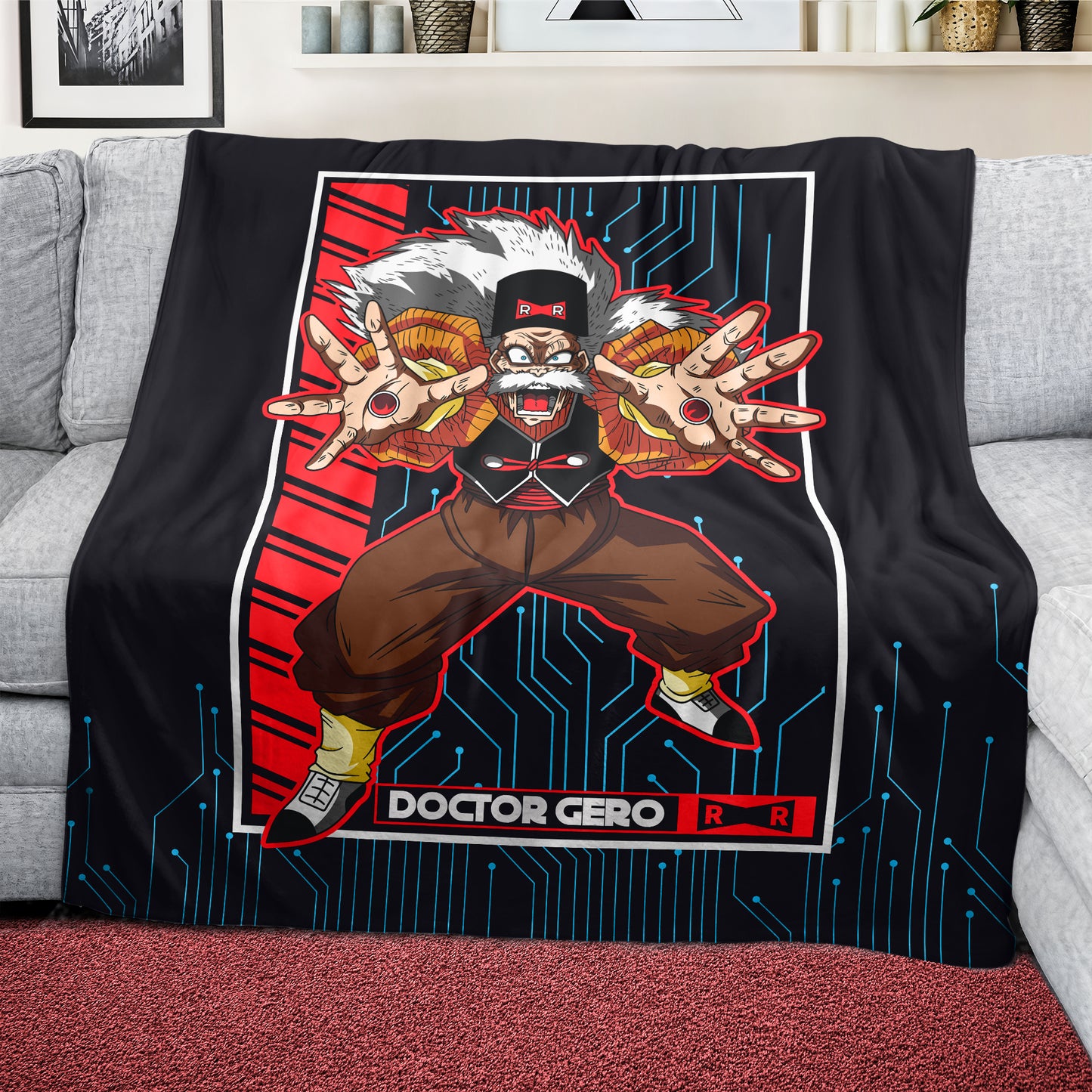 Doctor Gero Light Weight Fleece Blanket