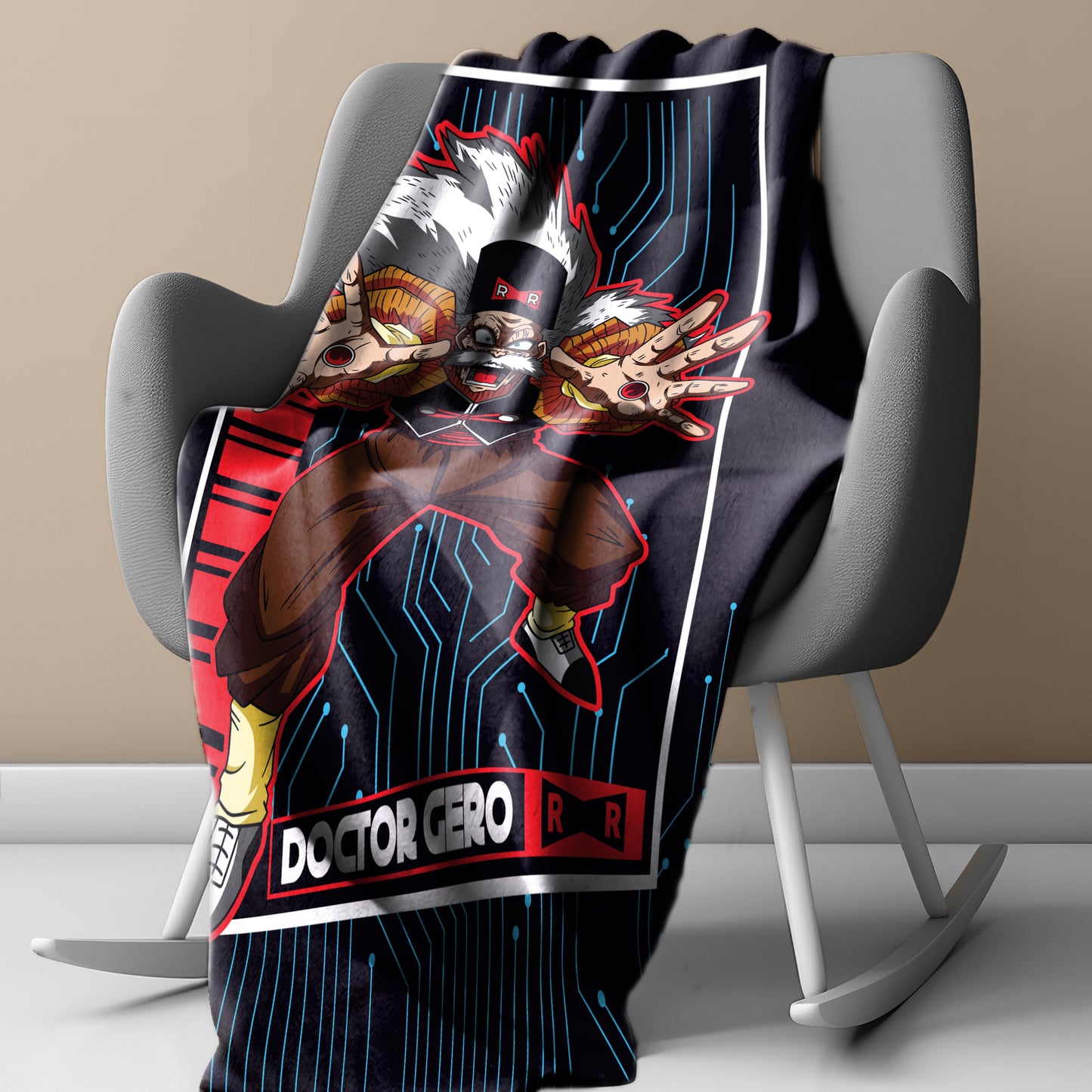 Doctor Gero Light Weight Fleece Blanket