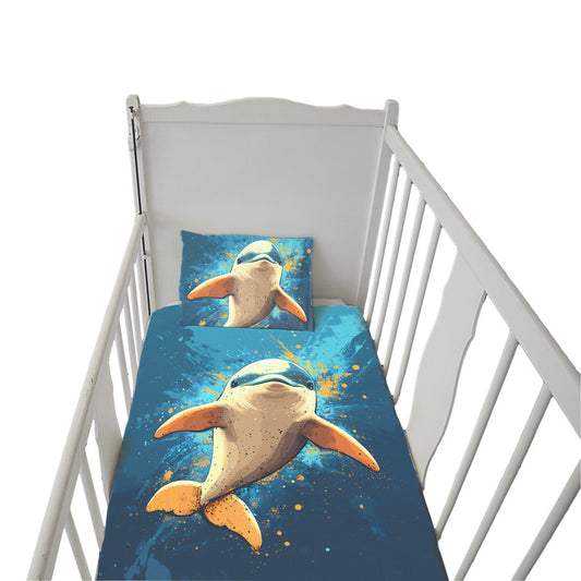 Dolphin Cot Set by Wikus Schalkwyk