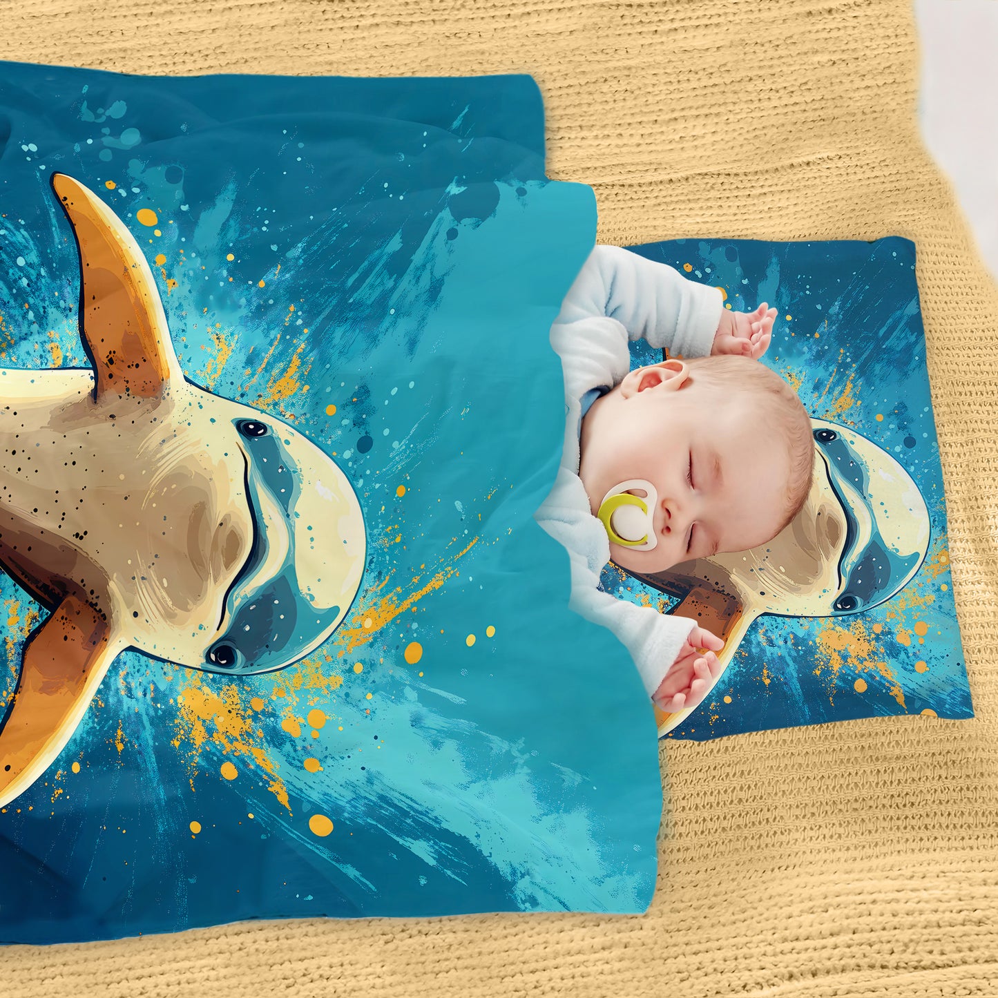 Dolphin Cot Set by Wikus Schalkwyk