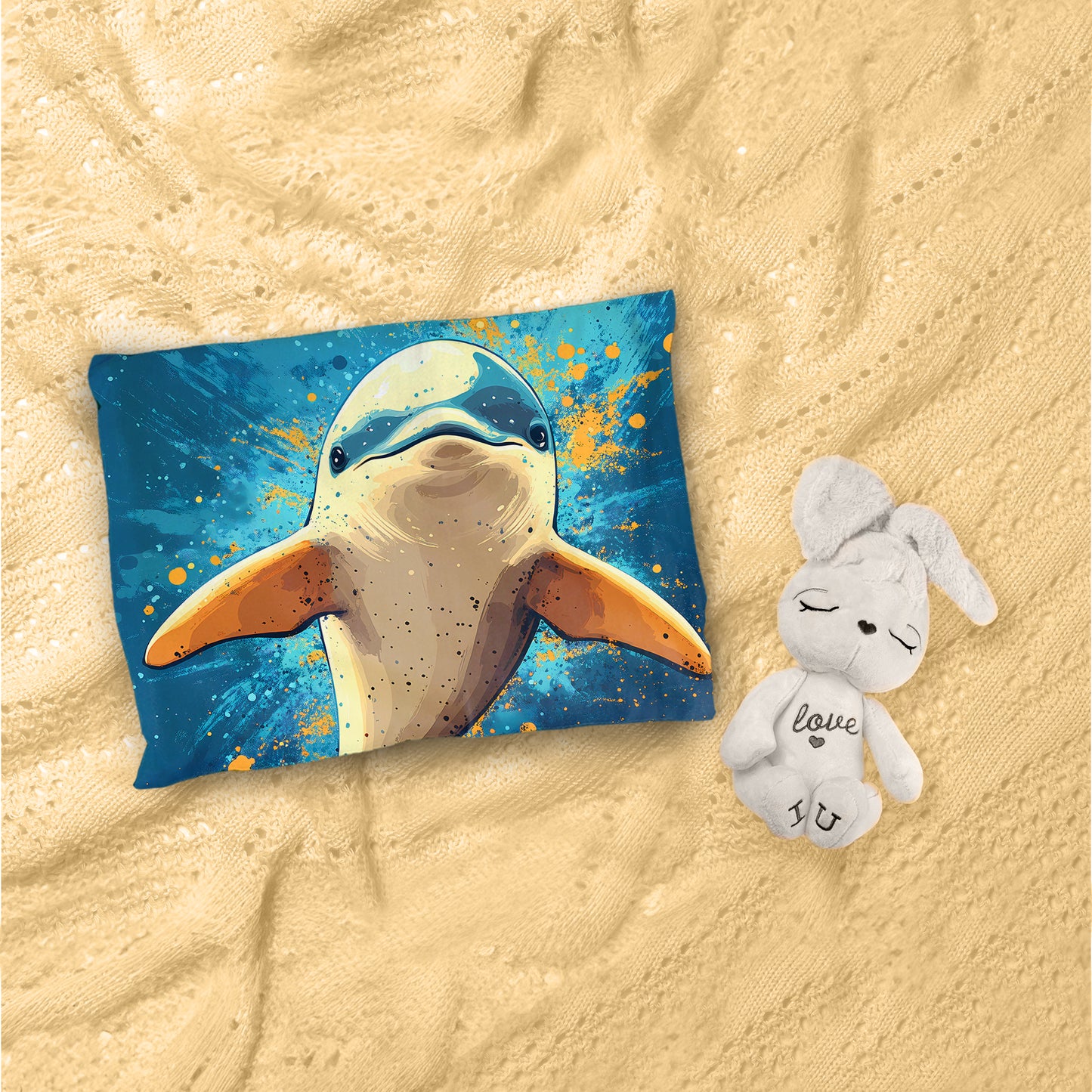 Dolphin Cot Set by Wikus Schalkwyk