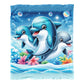 Dolphins Baby Fleece  Blanket