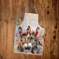 Donkey Love Medium Length Apron