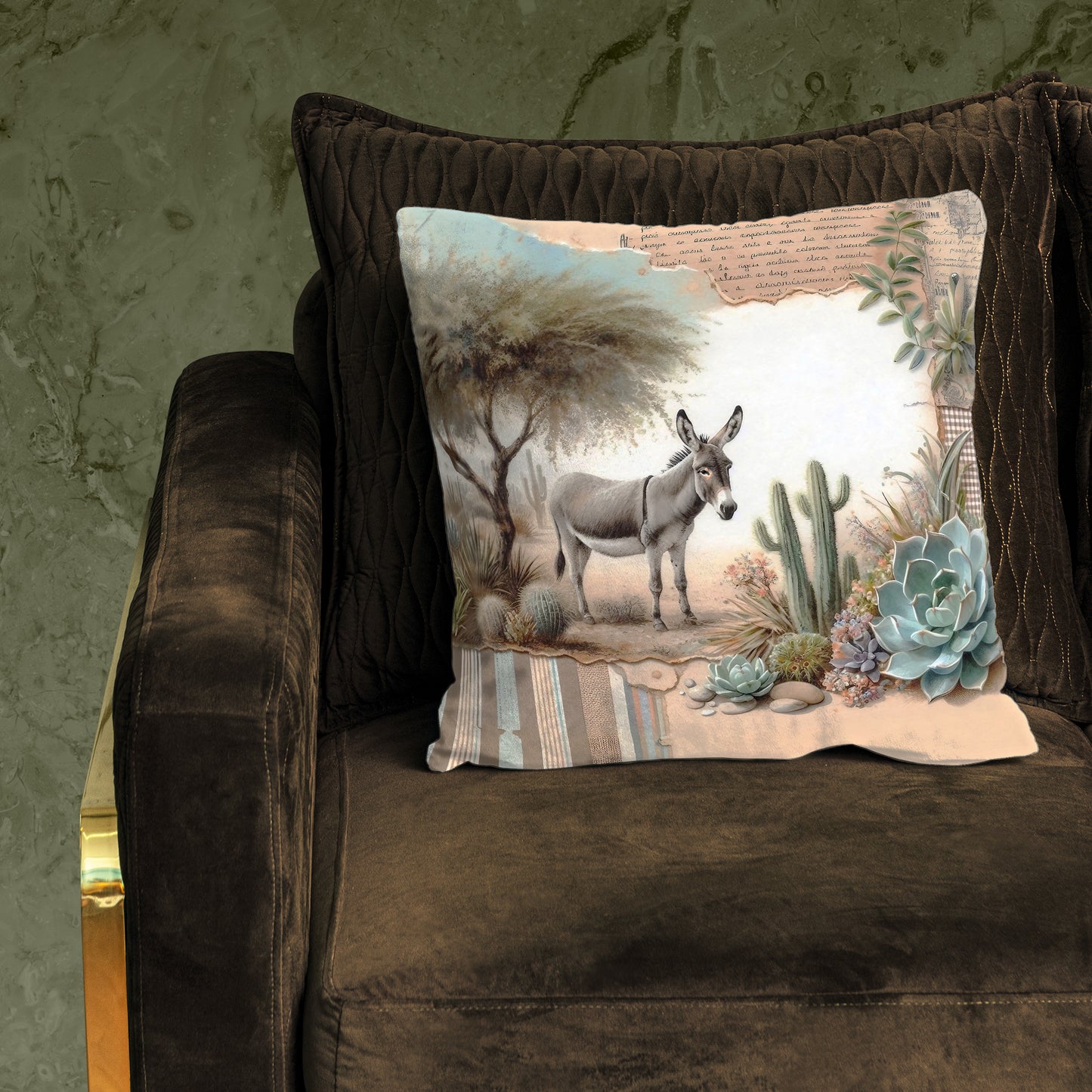 Donkey Alone Luxury Scatter