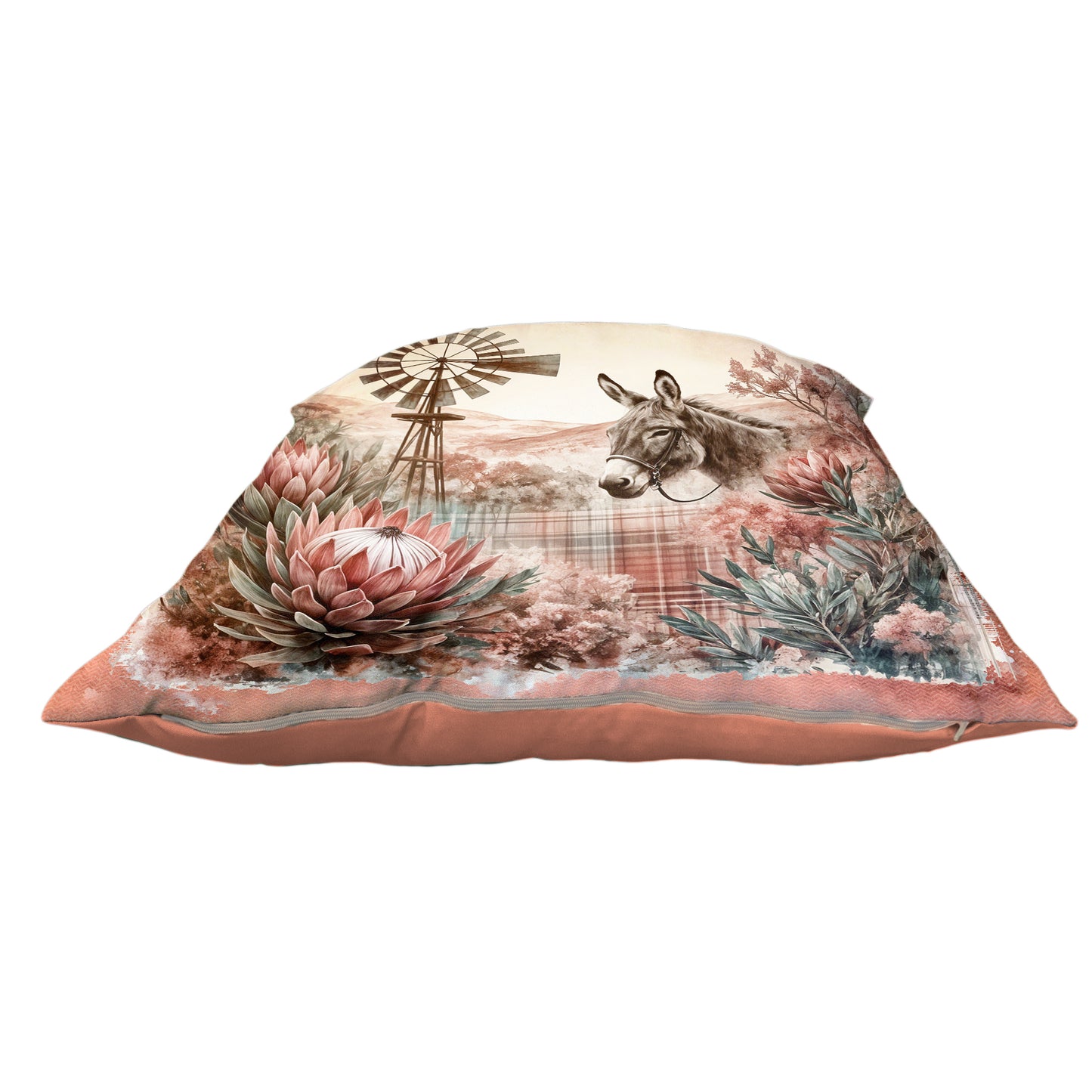 Donkey Among Protea Luxury Scatter