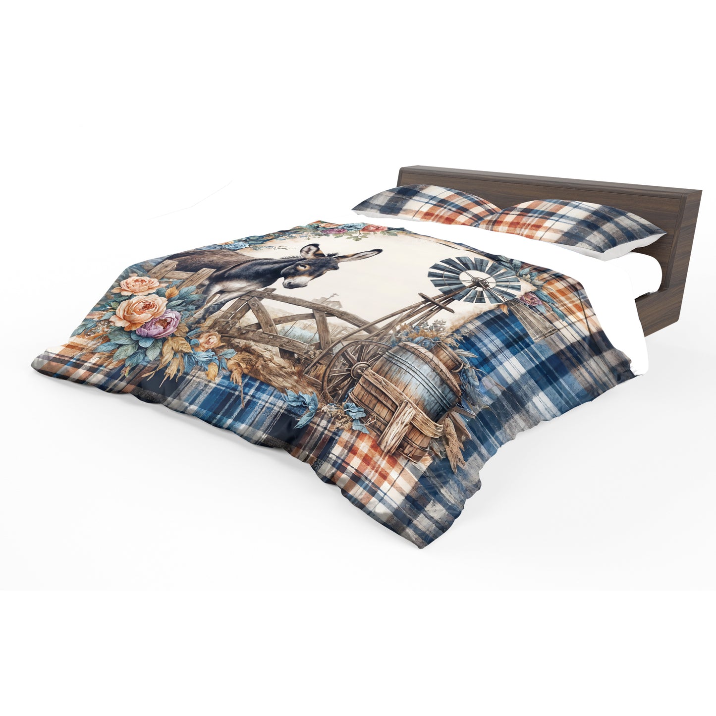 Donkey Farm Life Duvet Cover Set
