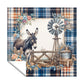 Donkey Farm Life Square Tablecloth