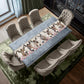 Donkey & Cosmos Table Runner by Mark van Vuuren