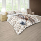 Donkey & Hearts Duvet Cover Set by Mark van Vuuren