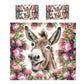 Donkey & Protea Duvet Cover Set by Mark van Vuuren