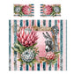Donkey & Protea Abstract Duvet Cover Set