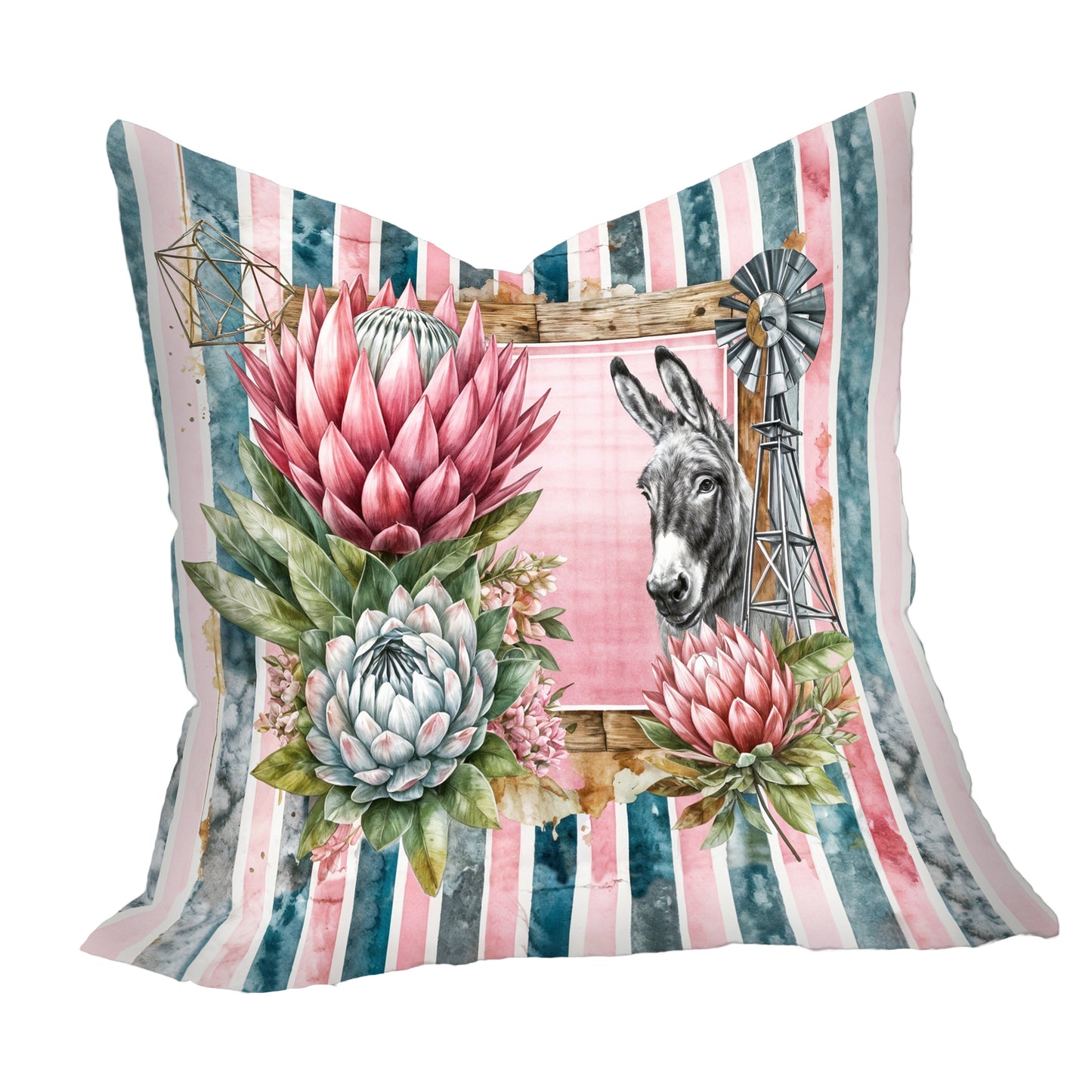 Donkey & Protea Abstract Luxury Scatter