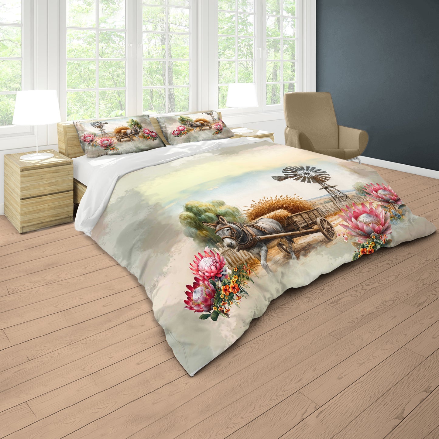 Donkey goes to Town Duvet Cover Set