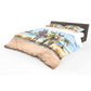 Donkeys On The Beach Duvet Cover Set