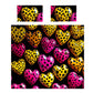 Dotted Hearts Duvet Cover Set