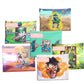 Dragon Ball Revelation Subject Savvy Book Bags Set Of 6