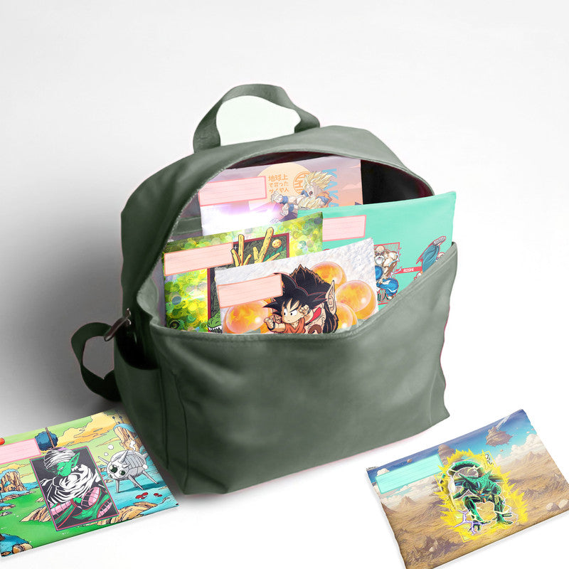 Dragon Ball Revelation Subject Savvy Book Bags Set Of 6