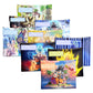 Dragonball Saiyan Subject Savvy Book Bags Set of 9