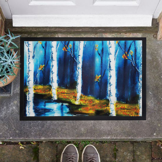 Dream Forest Door Mat By Wikus Hattingh