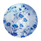 Dream in Indigo Silk Round Tablecloth