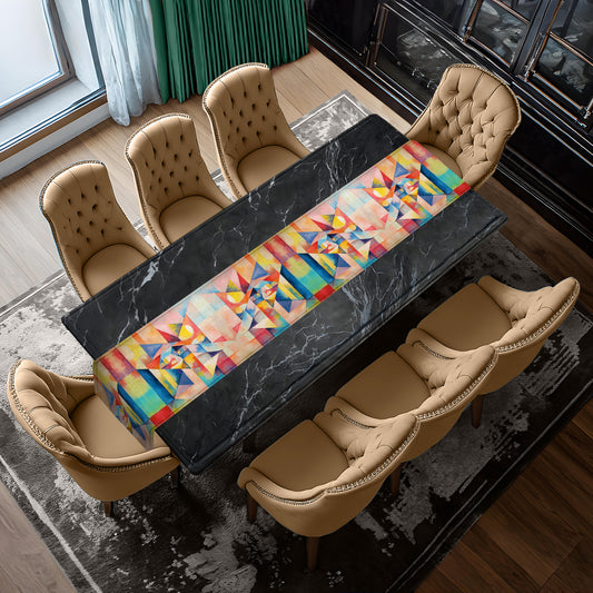 Dreaming Cubism Table Runner