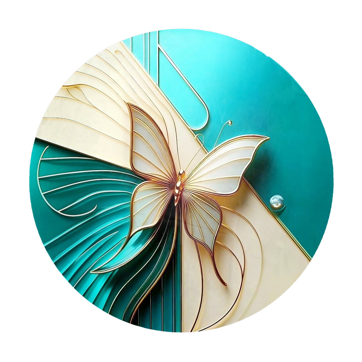 Dreamwing Butterfly Round Tablecloth