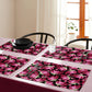 Dried Pink Floral Placemats By Mark Van Vuuren