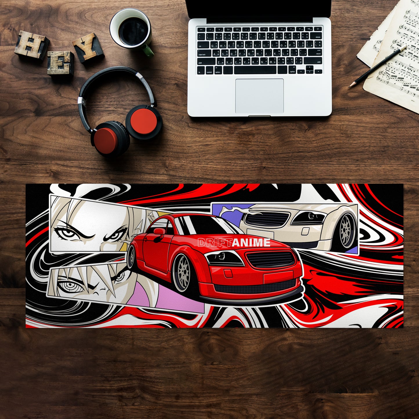 Drift Anime Desk Pad