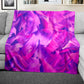 Drifting Pigments Light Weight Fleece Blanket