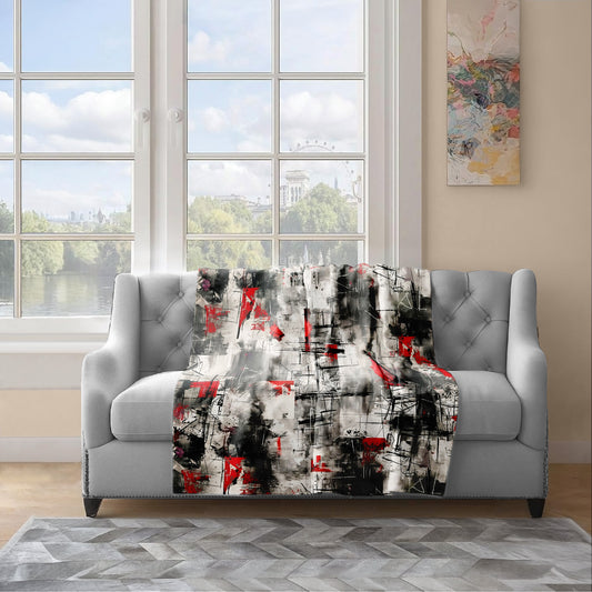 Drift of Embers Light Weight Fleece Blanket
