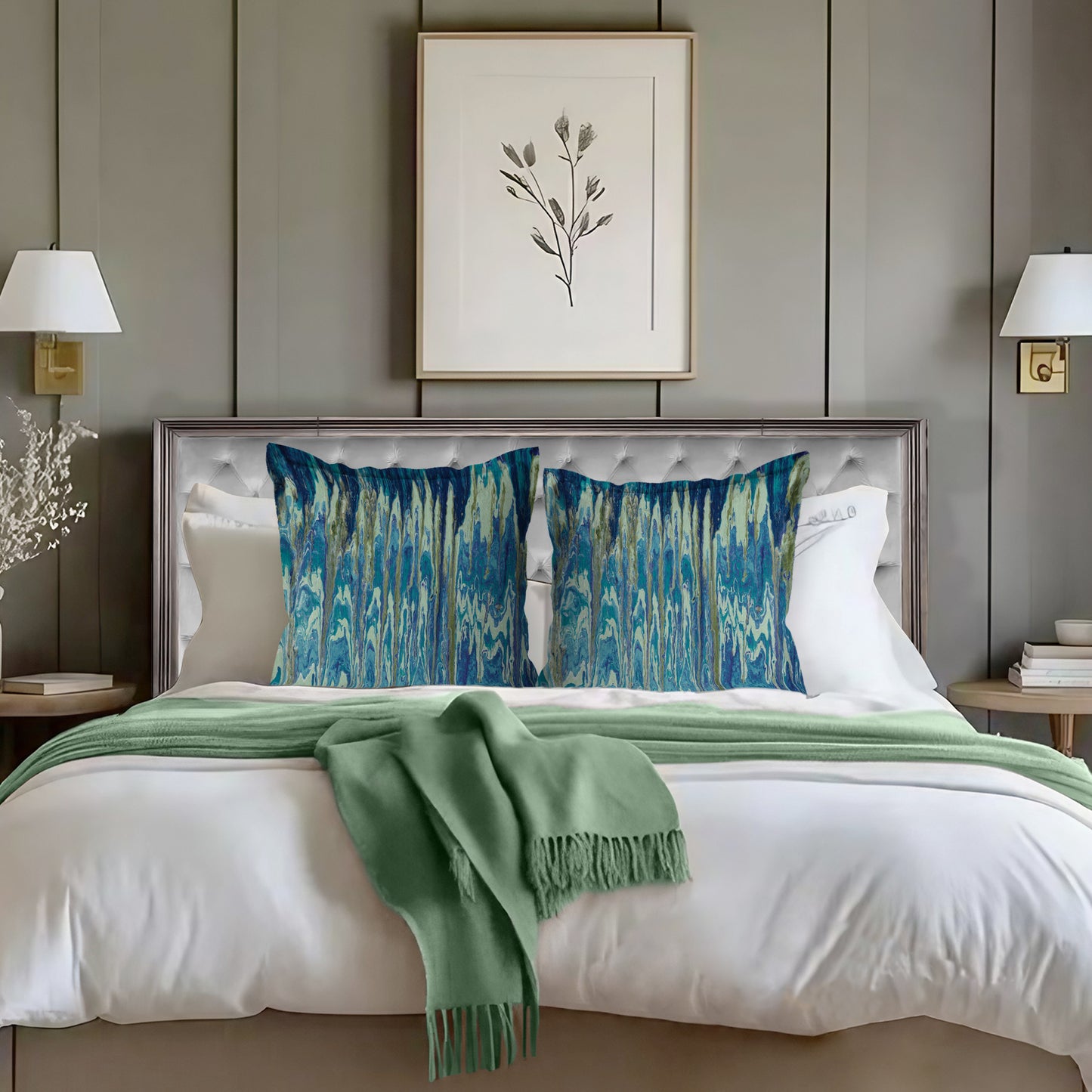Dripping Paint Exclusive Range Cushions