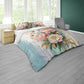 Drips of Fortune Peonies Duvet Cover Set
