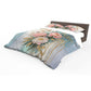 Drips of Fortune Peonies Duvet Cover Set