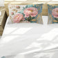 Drips of Fortune Peonies Duvet Cover Set
