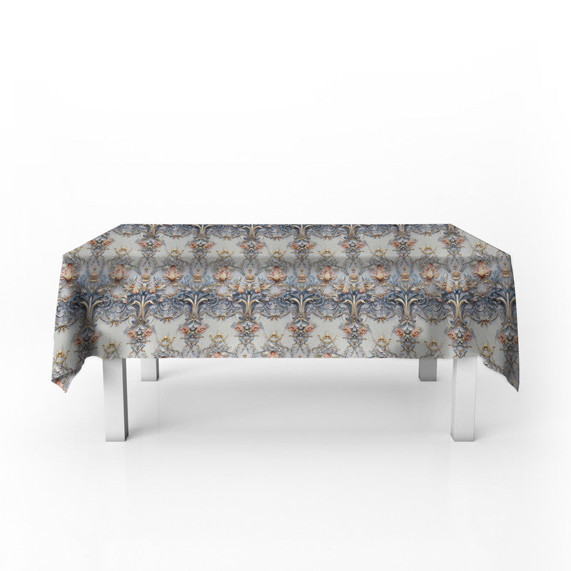 Duck Egg Grey Rectangle Tablecloth