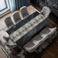 Duck Egg Grey Table Runner