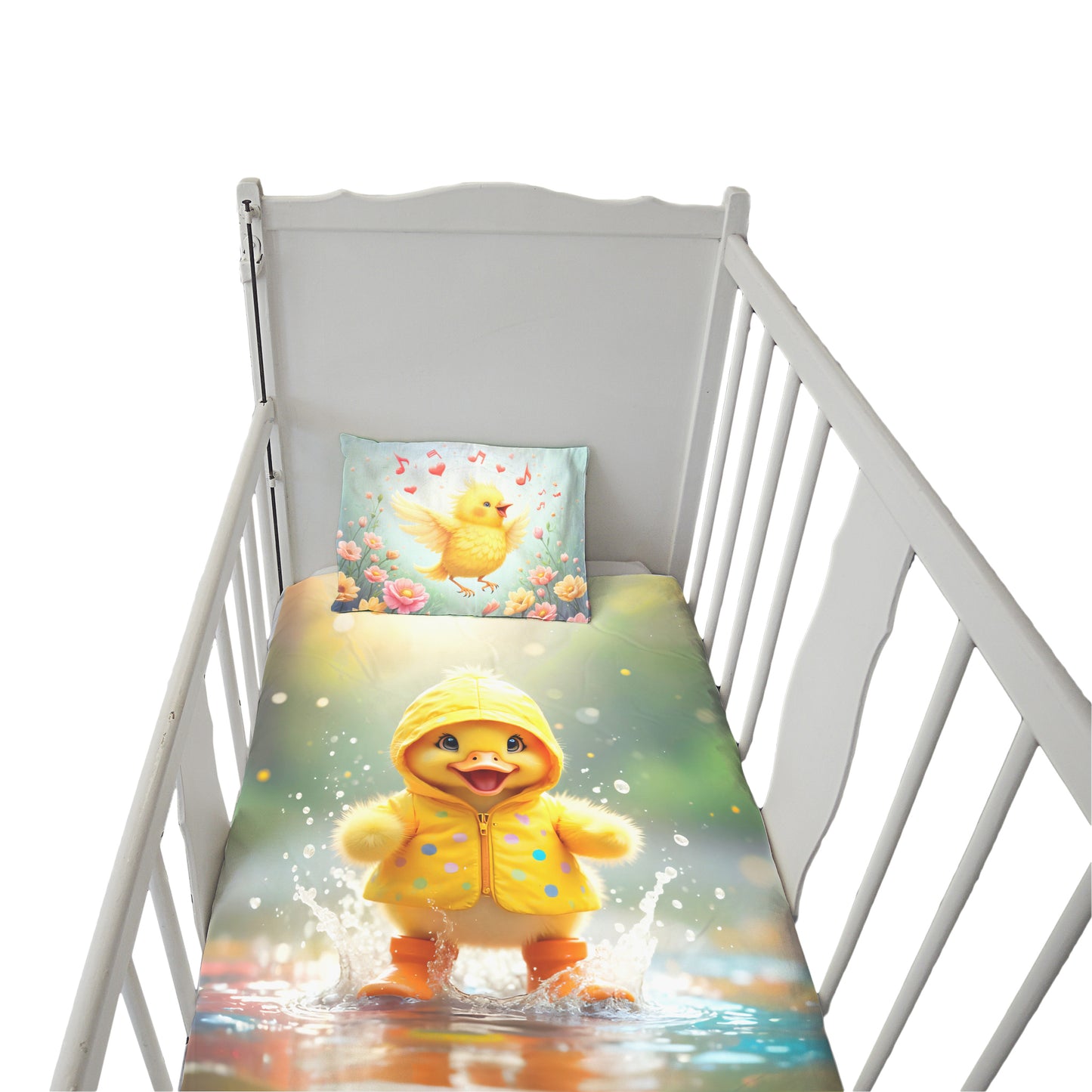 Duckey Splash Cot Set