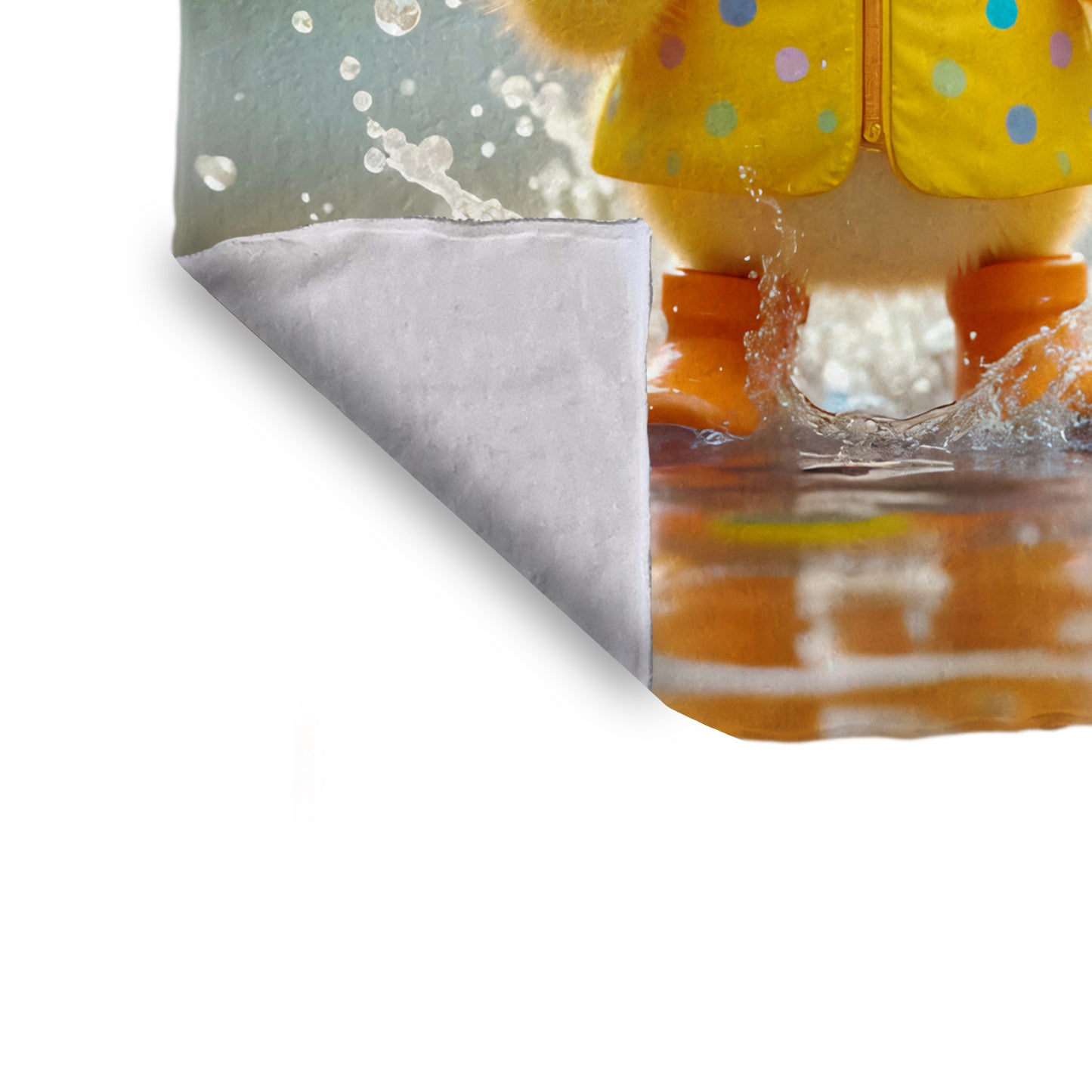 Ducky Splash Minky Blanket