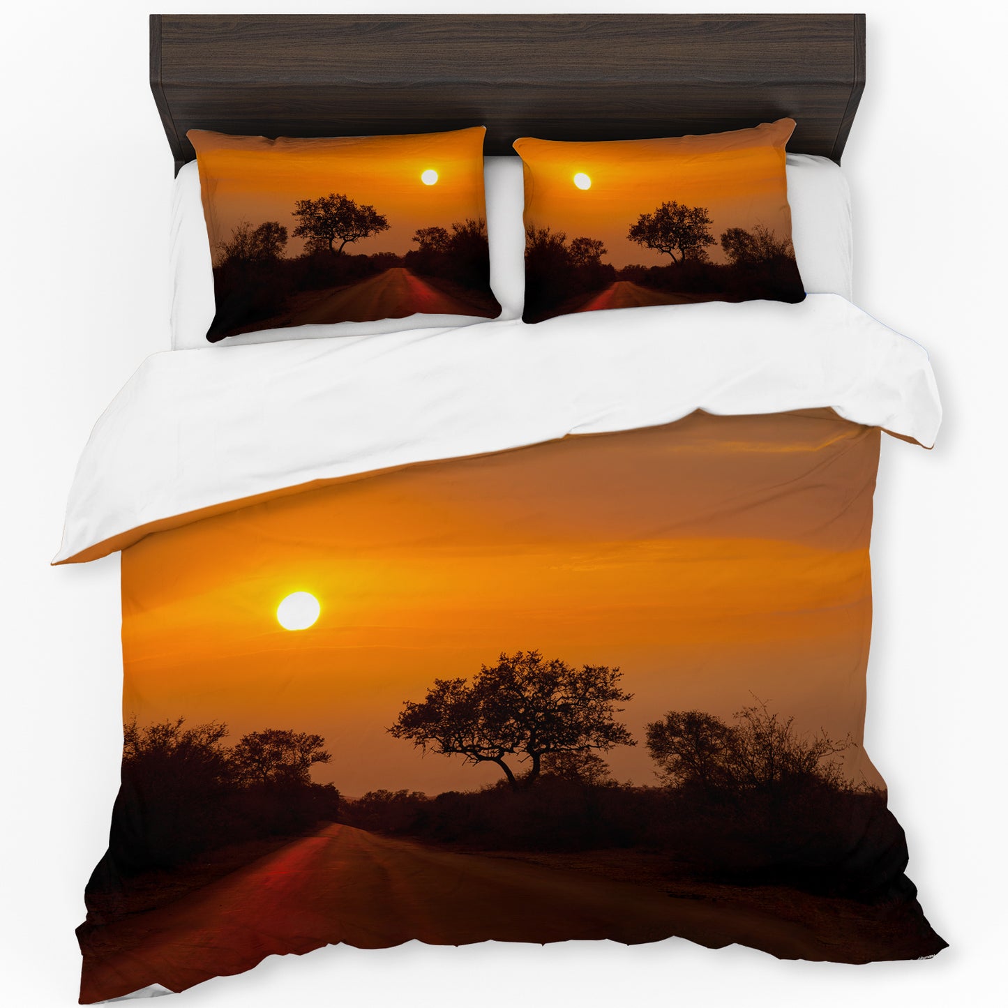 Dusk in the Kruger Duvet Cover Set by Annette Heymans