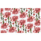 Dusky Red Flowers Rectangle Tablecloth by Mark van Vuuren