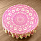 Dusky Rose Round Tablecloth