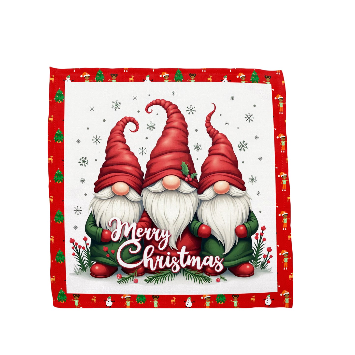 Dwarfs of Christmas Napkins