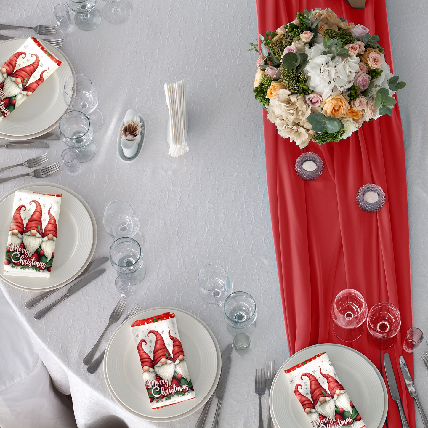 Dwarfs of Christmas Napkins