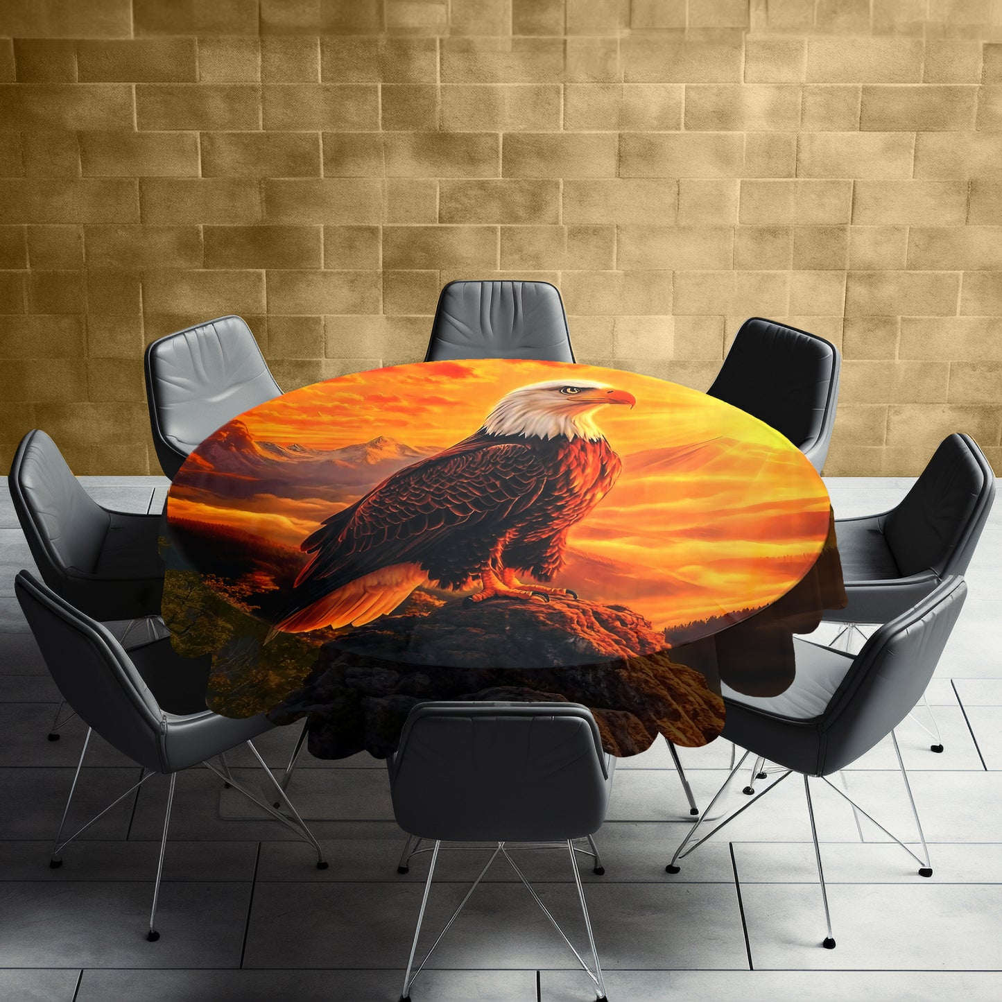 Eagle Round Tablecloth