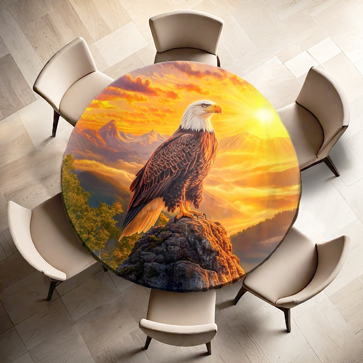 Eagle Round Tablecloth