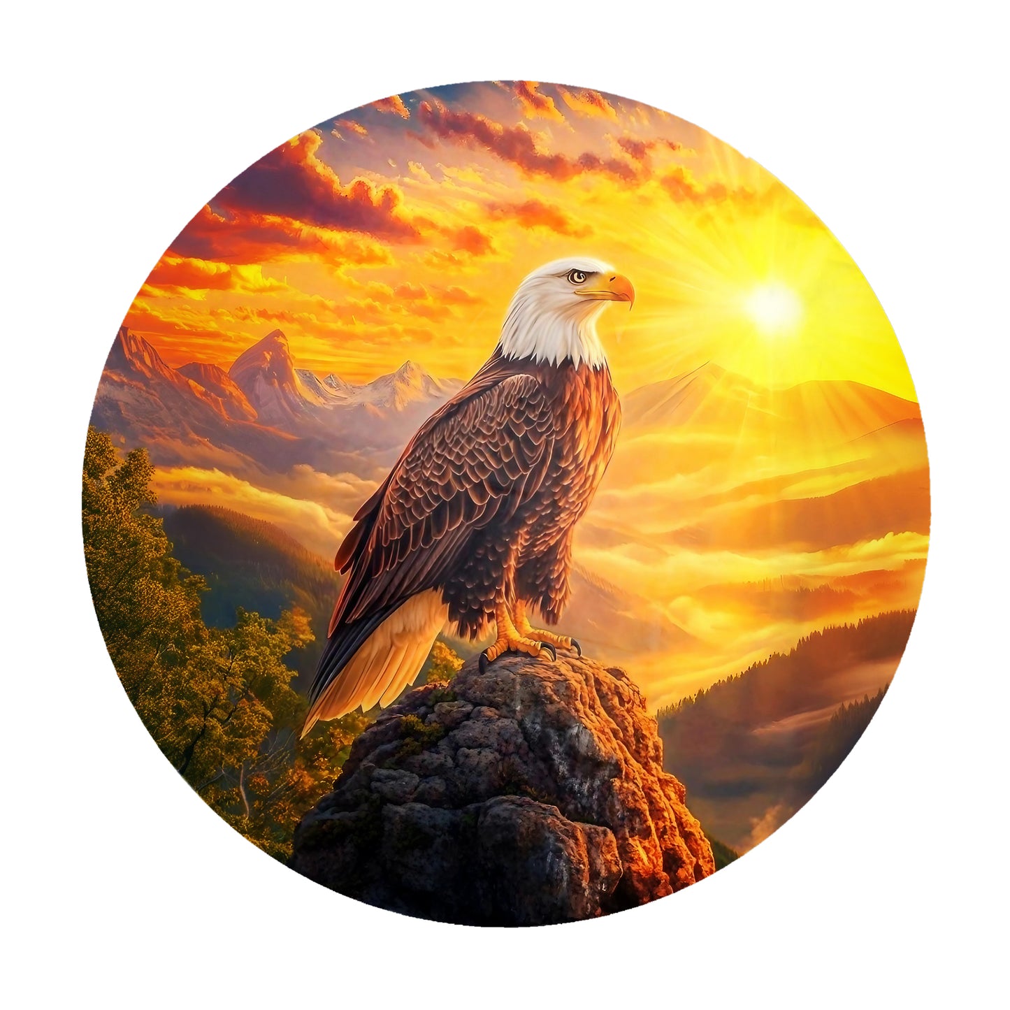 Eagle Round Tablecloth